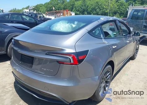 2025 Tesla Model 3 Long Range All-Wheel Drive из США, поврежденный, VIN 5YJ3E1EB0SF016895